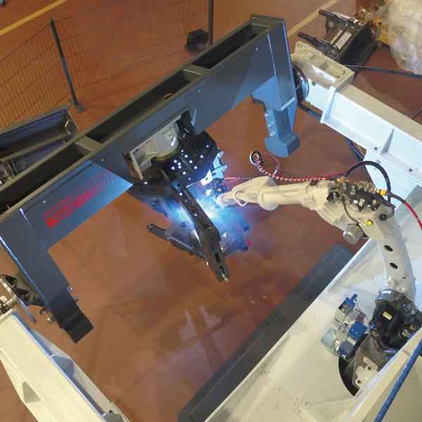 Funktionsprüfung Schweißroboter