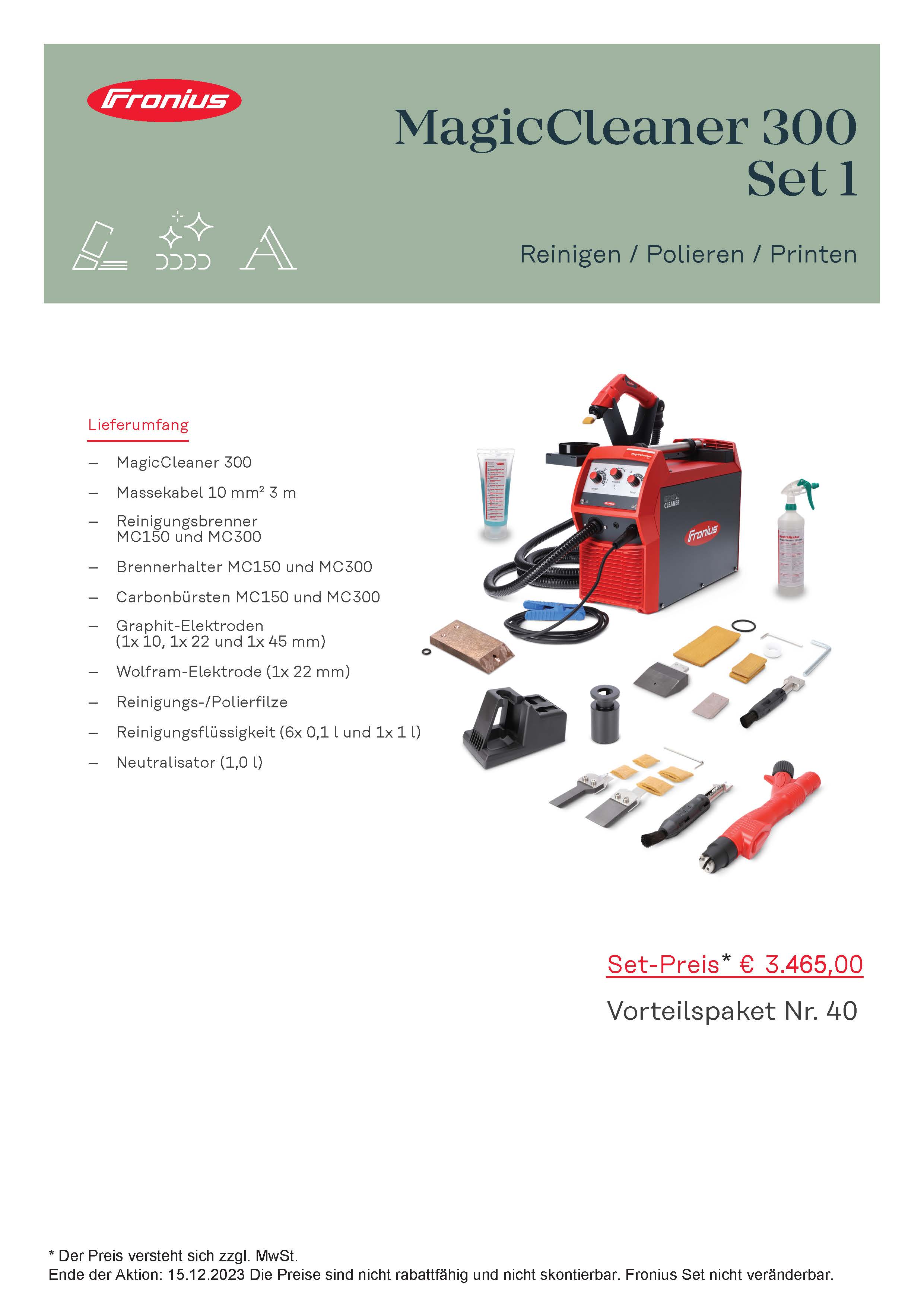 Paket 40: MagicCleaner 300