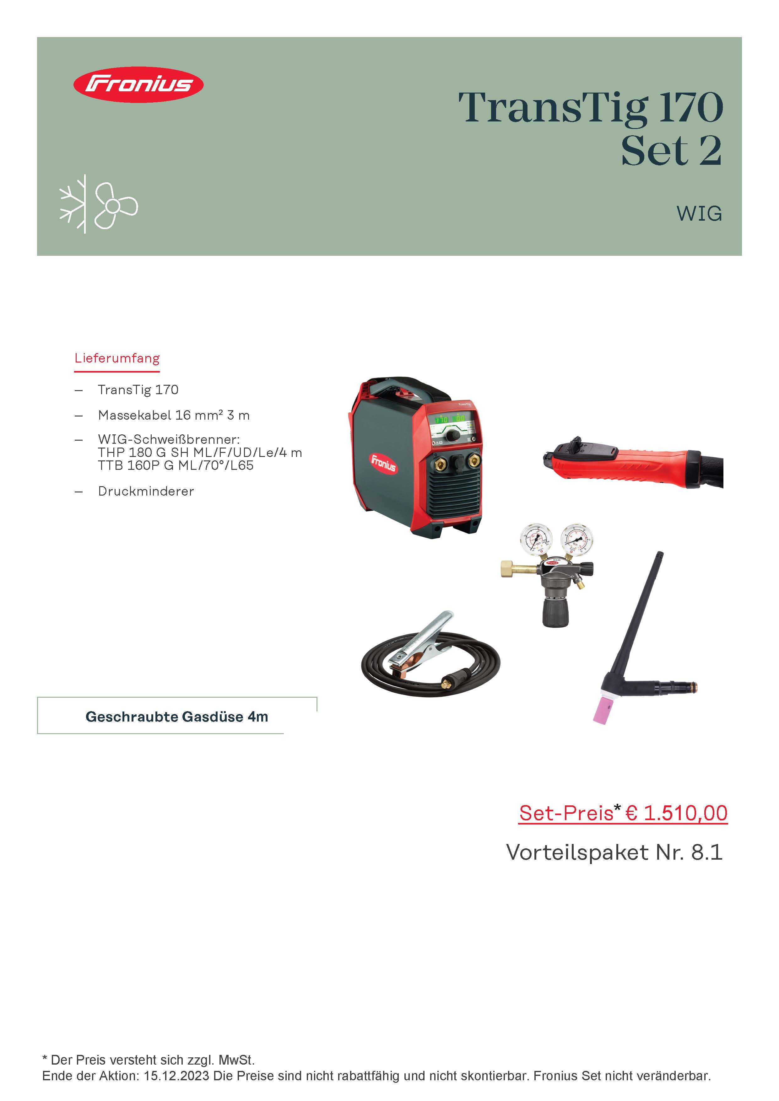 Paket 8.1: TransTig 170