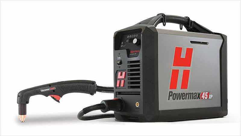 Hypertherm stellt neues Plasmaschneidgerät Powermax45 XP vor