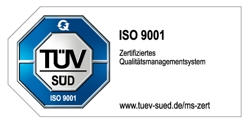 Qualitätsmanagement erfolgreich nach ISO 9001:2015 zertifiziert