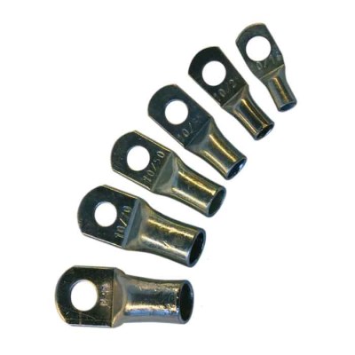 Rohr-Quetsch-Kabelschuh, 50qmm, 10,5mm