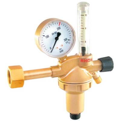 Druckminderer Formiergas, l/min, Rotameter