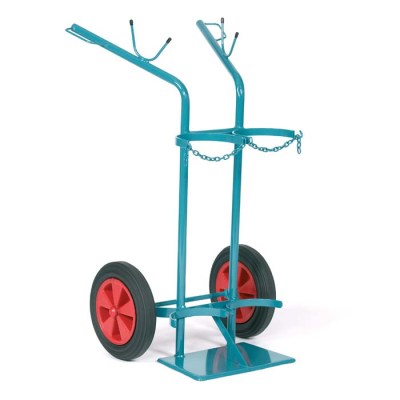 Stahlflaschenwagen für 2 Stahlflaschen, 50l