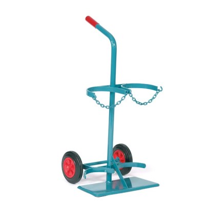 Stahlflaschenwagen für 2 Stahlflaschen, 20l