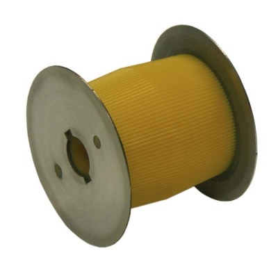 Poly-Schleifbandrolle mit Edelstahlrand