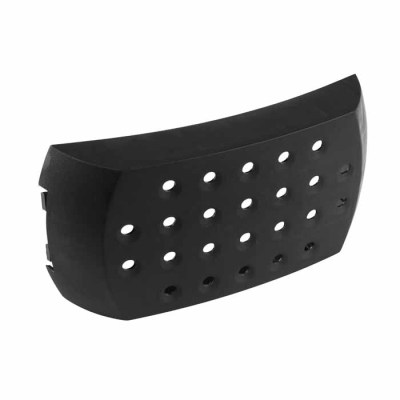 Filterdeckel mit Funkenschutz, schwarz