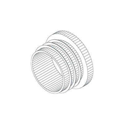 Verschlußkappe für Rohr, 33,7mm