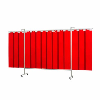 OMNIUM dreiteilige Stellwand ORANGE