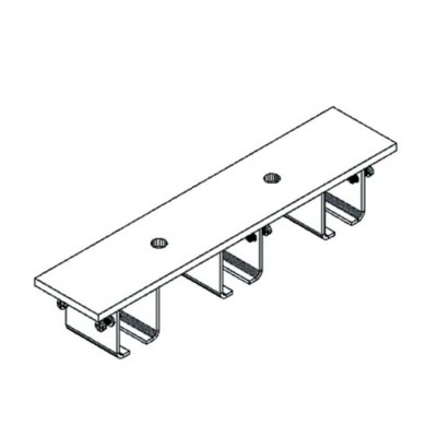 Deckenbefestigung für C-Profil, 30x35mm