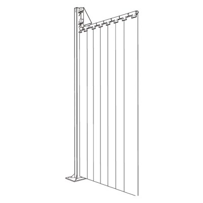 Schwenkarm  Breite max 2 m