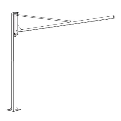 Schwenkarm  Breite max 3 m