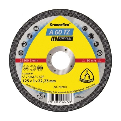 Trennscheibe A 60 TZ Special INOX, 115x1x22mm