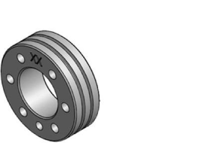 Vorschubrolle 1,2/1,6mm Al, Cu